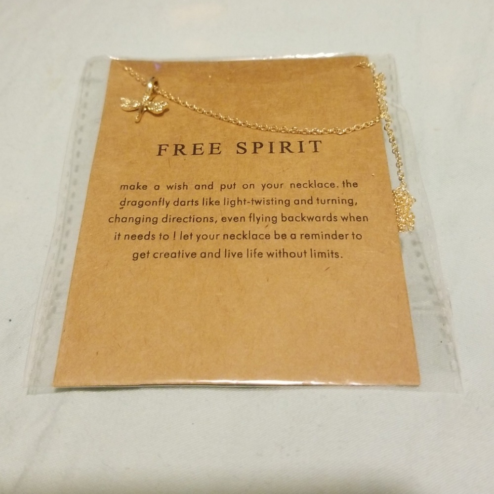 Dragonfly necklace
